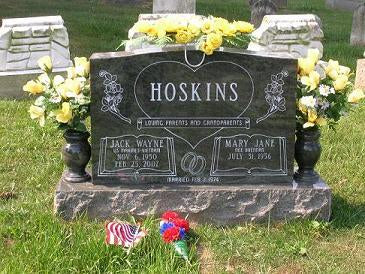 Upright Double Headstone Seligman