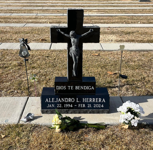 Upright Tombstone Cross